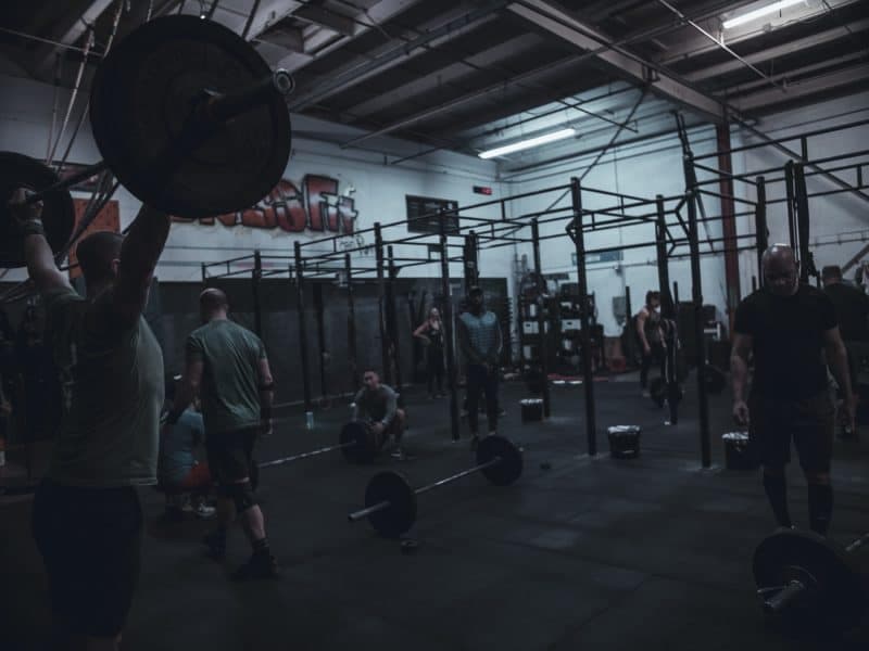 Athletes training together at CrossFit San Ramon