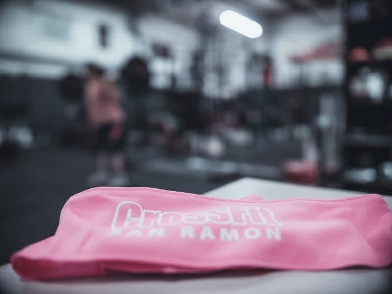 CrossFit class during a conditioning workout