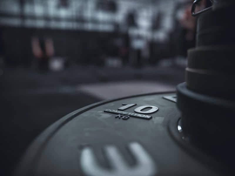 Athlete performing a lift at CFSR