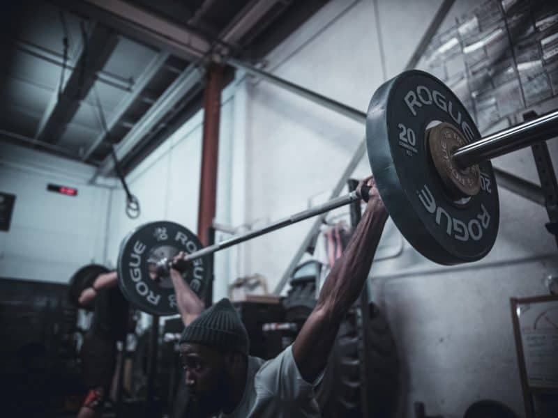 Overhead snatch lift