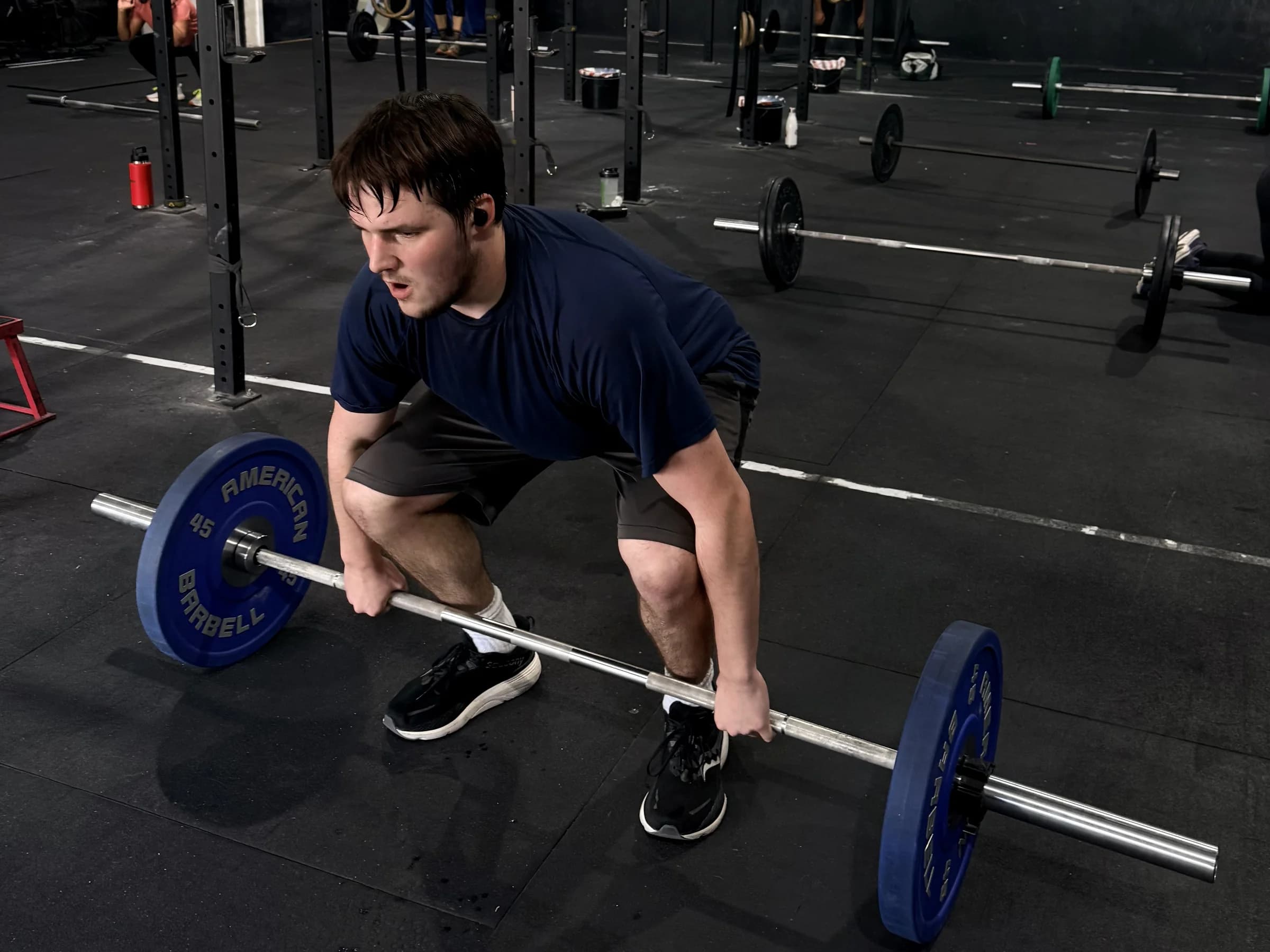 Young athlete deadlifting at CFSR